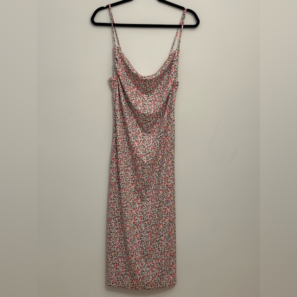 ARDENE Midi Summer Flower Dress - Size LARGE - Picture 2 of 4